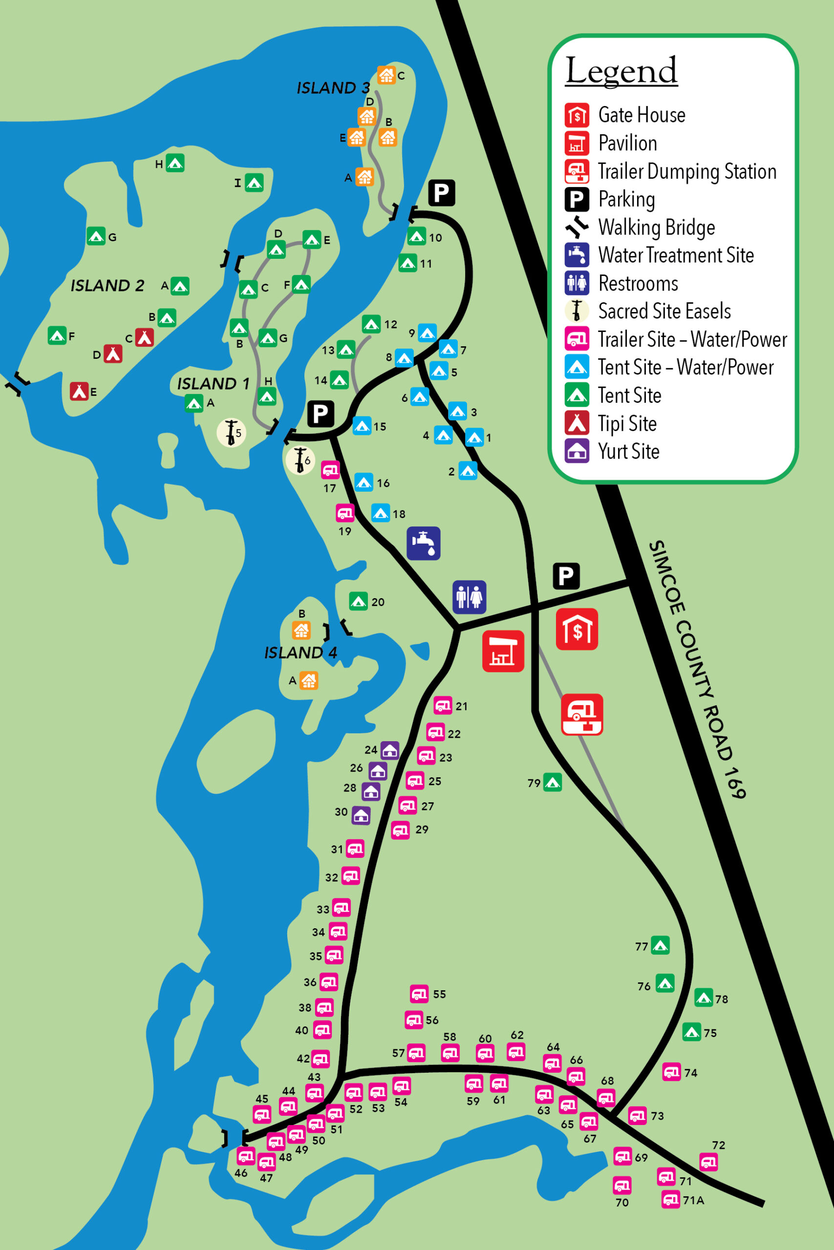 BR2026_Campsites Black River Campground Site Map